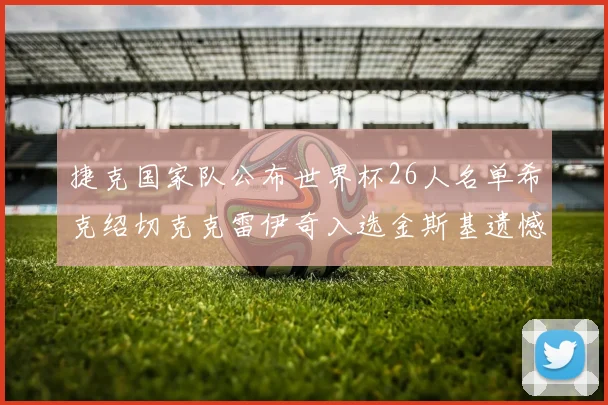 捷克国家队公布世界杯26人名单希克绍切克克雷伊奇入选金斯基遗憾落选